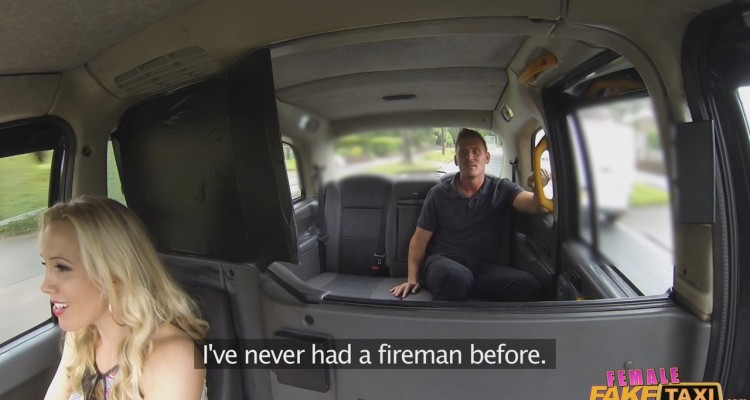Rebecca picks up a fireman