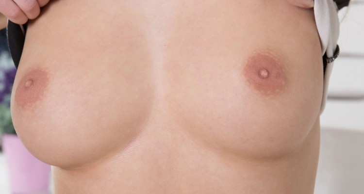 Sybil A’s lovely natural breasts