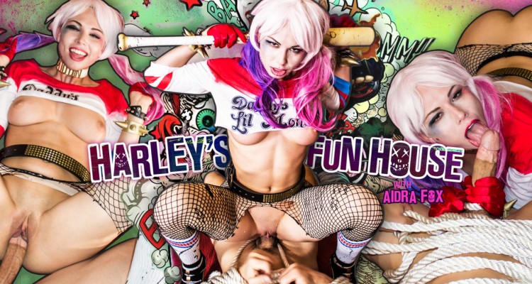 Aidra Fox stars in Harley’s Fun House